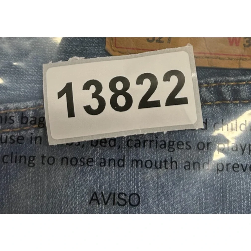 Levis 527 Jeans Mens 33X30 Blue Measures 32X29‎ Bootcut Medium Wash